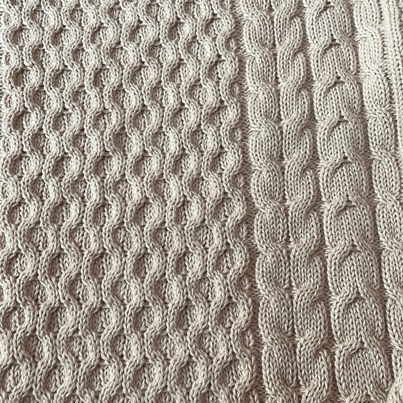 + GAP + Dull Pink Cable Knit Sweater - Picture 3 of 5